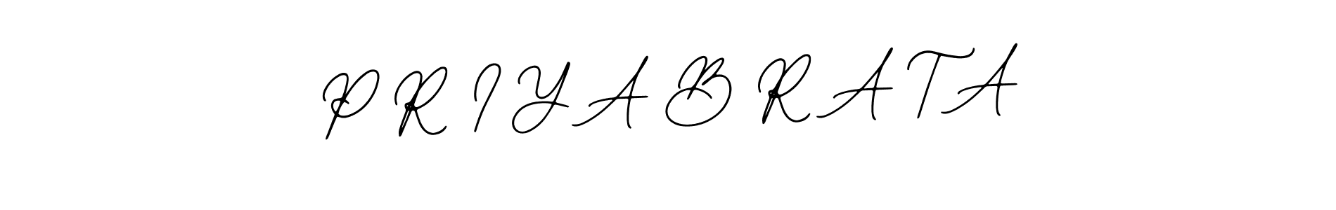 It looks lik you need a new signature style for name P R I Y A B R A T A. Design unique handwritten (Bearetta-2O07w) signature with our free signature maker in just a few clicks. P R I Y A B R A T A signature style 12 images and pictures png