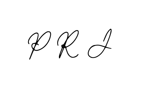 How to make P R J signature? Bearetta-2O07w is a professional autograph style. Create handwritten signature for P R J name. P R J signature style 12 images and pictures png