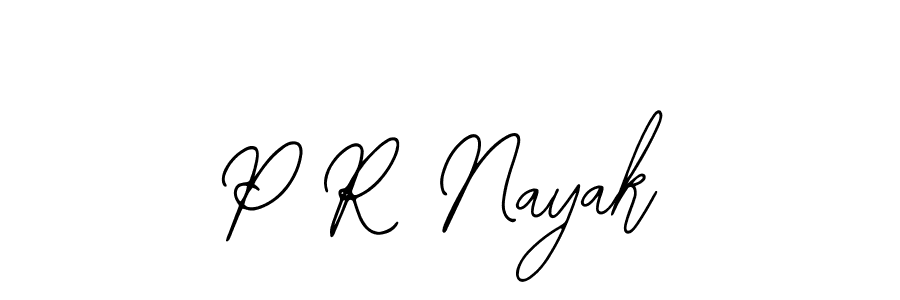 Bearetta-2O07w is a professional signature style that is perfect for those who want to add a touch of class to their signature. It is also a great choice for those who want to make their signature more unique. Get P R Nayak name to fancy signature for free. P R Nayak signature style 12 images and pictures png