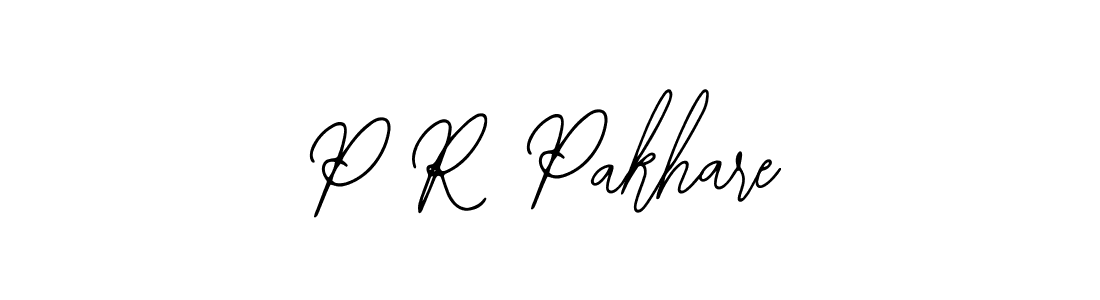 Bearetta-2O07w is a professional signature style that is perfect for those who want to add a touch of class to their signature. It is also a great choice for those who want to make their signature more unique. Get P R Pakhare name to fancy signature for free. P R Pakhare signature style 12 images and pictures png