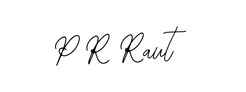 Use a signature maker to create a handwritten signature online. With this signature software, you can design (Bearetta-2O07w) your own signature for name P R Raut. P R Raut signature style 12 images and pictures png