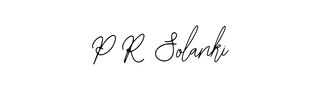 P R Solanki stylish signature style. Best Handwritten Sign (Bearetta-2O07w) for my name. Handwritten Signature Collection Ideas for my name P R Solanki. P R Solanki signature style 12 images and pictures png