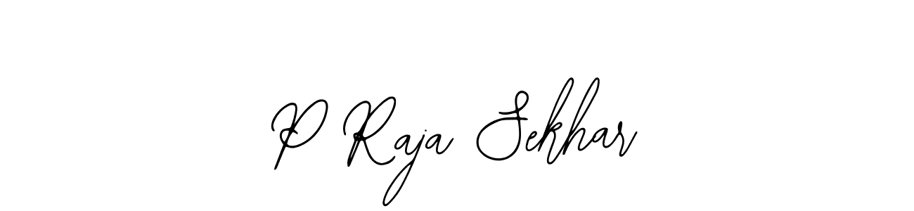 if you are searching for the best signature style for your name P Raja Sekhar. so please give up your signature search. here we have designed multiple signature styles  using Bearetta-2O07w. P Raja Sekhar signature style 12 images and pictures png