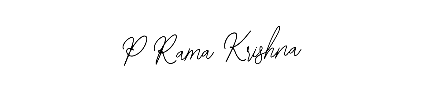 Make a beautiful signature design for name P Rama Krishna. With this signature (Bearetta-2O07w) style, you can create a handwritten signature for free. P Rama Krishna signature style 12 images and pictures png