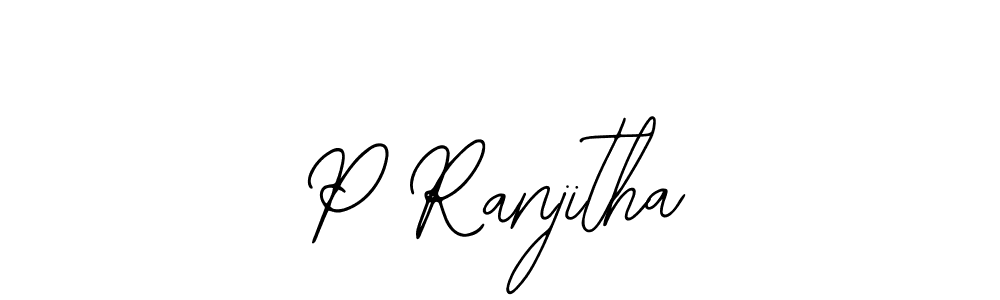 Bearetta-2O07w is a professional signature style that is perfect for those who want to add a touch of class to their signature. It is also a great choice for those who want to make their signature more unique. Get P Ranjitha name to fancy signature for free. P Ranjitha signature style 12 images and pictures png