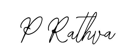 A dynamic signature style for P Rathva using Bearetta-2O07w script. Designed to look authentic, handwritten, and professional. P Rathva signature style 12 images and pictures png