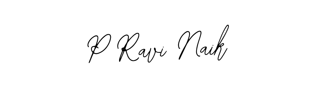 How to make P Ravi Naik signature? Bearetta-2O07w is a professional autograph style. Create handwritten signature for P Ravi Naik name. P Ravi Naik signature style 12 images and pictures png