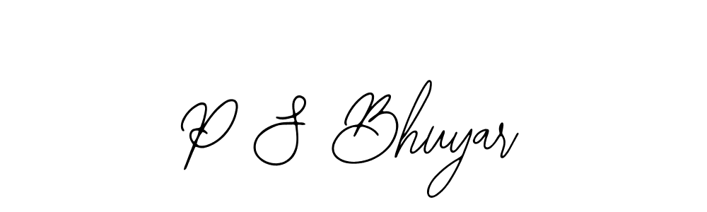 Make a short P S Bhuyar signature style. Manage your documents anywhere anytime using Bearetta-2O07w. Create and add eSignatures, submit forms, share and send files easily. P S Bhuyar signature style 12 images and pictures png