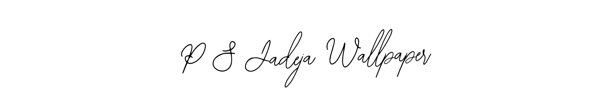 Use a signature maker to create a handwritten signature online. With this signature software, you can design (Bearetta-2O07w) your own signature for name P S Jadeja Wallpaper. P S Jadeja Wallpaper signature style 12 images and pictures png