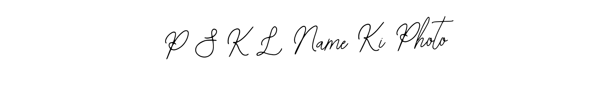 Bearetta-2O07w is a professional signature style that is perfect for those who want to add a touch of class to their signature. It is also a great choice for those who want to make their signature more unique. Get P S K L Name Ki Photo name to fancy signature for free. P S K L Name Ki Photo signature style 12 images and pictures png