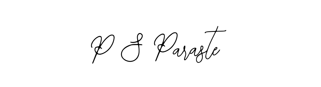 Make a short P S Paraste signature style. Manage your documents anywhere anytime using Bearetta-2O07w. Create and add eSignatures, submit forms, share and send files easily. P S Paraste signature style 12 images and pictures png