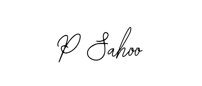 Also we have P Sahoo name is the best signature style. Create professional handwritten signature collection using Bearetta-2O07w autograph style. P Sahoo signature style 12 images and pictures png