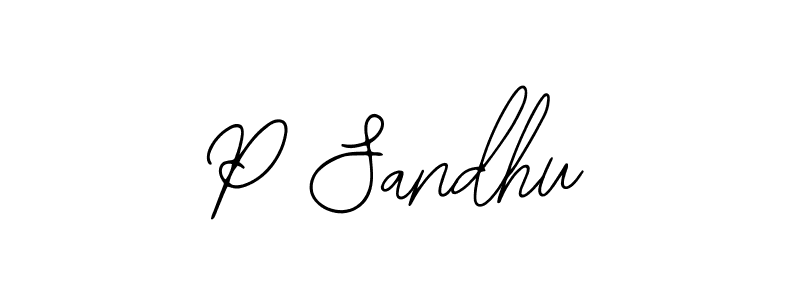 Also You can easily find your signature by using the search form. We will create P Sandhu name handwritten signature images for you free of cost using Bearetta-2O07w sign style. P Sandhu signature style 12 images and pictures png