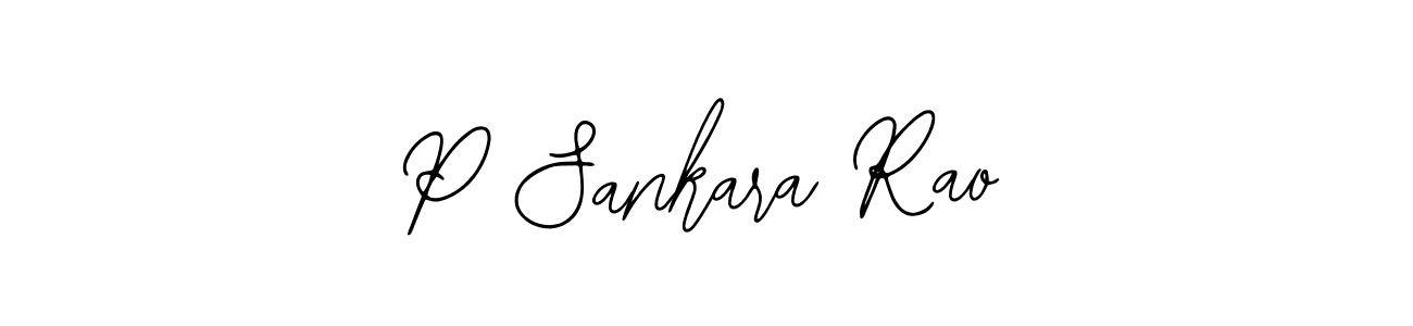 How to Draw P Sankara Rao signature style? Bearetta-2O07w is a latest design signature styles for name P Sankara Rao. P Sankara Rao signature style 12 images and pictures png