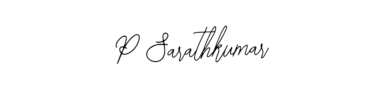 How to make P Sarathkumar signature? Bearetta-2O07w is a professional autograph style. Create handwritten signature for P Sarathkumar name. P Sarathkumar signature style 12 images and pictures png