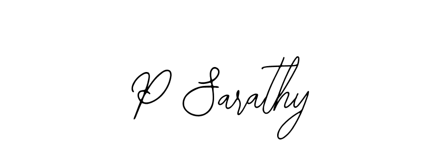 Best and Professional Signature Style for P Sarathy. Bearetta-2O07w Best Signature Style Collection. P Sarathy signature style 12 images and pictures png