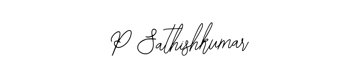 Similarly Bearetta-2O07w is the best handwritten signature design. Signature creator online .You can use it as an online autograph creator for name P Sathishkumar. P Sathishkumar signature style 12 images and pictures png