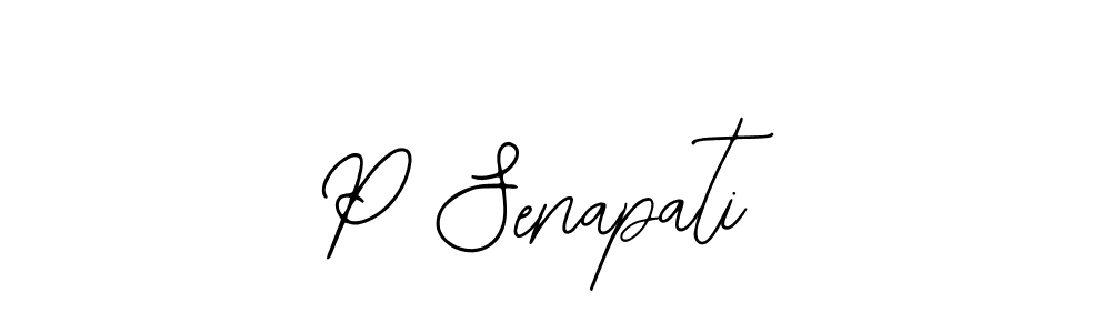 Also You can easily find your signature by using the search form. We will create P Senapati name handwritten signature images for you free of cost using Bearetta-2O07w sign style. P Senapati signature style 12 images and pictures png