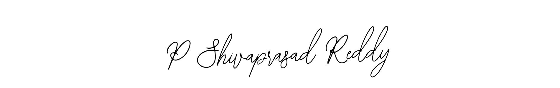 Also You can easily find your signature by using the search form. We will create P Shivaprasad Reddy name handwritten signature images for you free of cost using Bearetta-2O07w sign style. P Shivaprasad Reddy signature style 12 images and pictures png