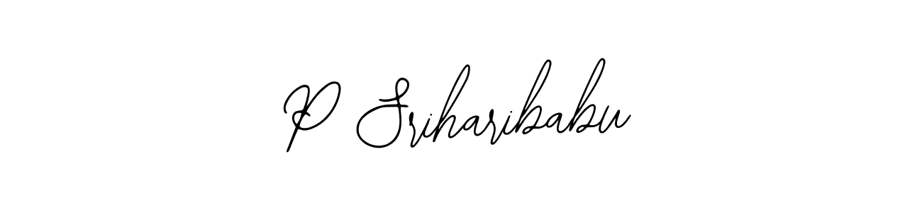 Similarly Bearetta-2O07w is the best handwritten signature design. Signature creator online .You can use it as an online autograph creator for name P Sriharibabu. P Sriharibabu signature style 12 images and pictures png