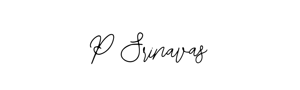 P Srinavas stylish signature style. Best Handwritten Sign (Bearetta-2O07w) for my name. Handwritten Signature Collection Ideas for my name P Srinavas. P Srinavas signature style 12 images and pictures png