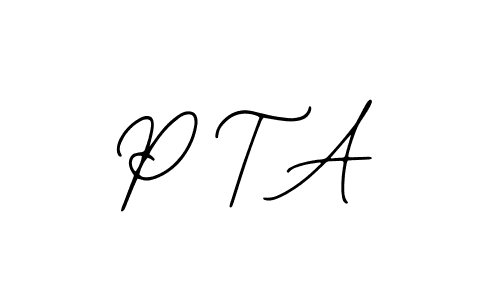 It looks lik you need a new signature style for name P T A. Design unique handwritten (Bearetta-2O07w) signature with our free signature maker in just a few clicks. P T A signature style 12 images and pictures png