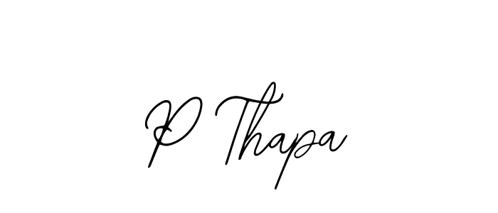 You can use this online signature creator to create a handwritten signature for the name P Thapa. This is the best online autograph maker. P Thapa signature style 12 images and pictures png