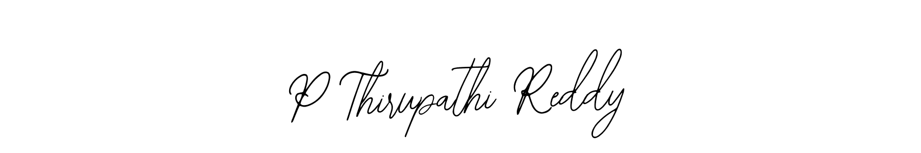 Once you've used our free online signature maker to create your best signature Bearetta-2O07w style, it's time to enjoy all of the benefits that P Thirupathi Reddy name signing documents. P Thirupathi Reddy signature style 12 images and pictures png