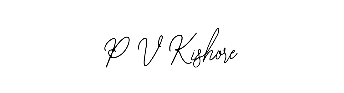 Best and Professional Signature Style for P V Kishore. Bearetta-2O07w Best Signature Style Collection. P V Kishore signature style 12 images and pictures png
