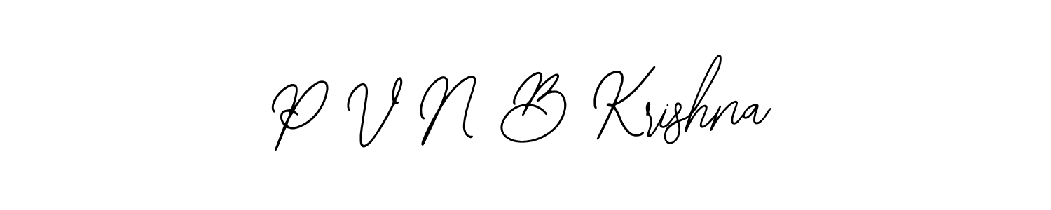 Also You can easily find your signature by using the search form. We will create P V N B Krishna name handwritten signature images for you free of cost using Bearetta-2O07w sign style. P V N B Krishna signature style 12 images and pictures png