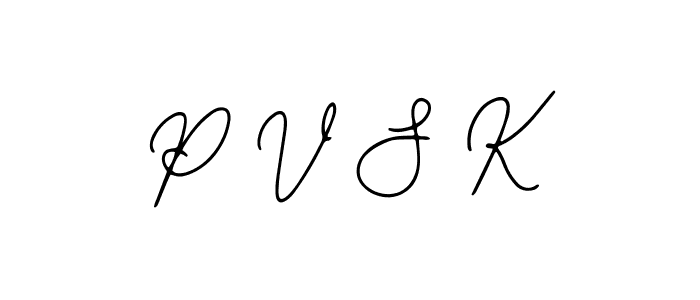 if you are searching for the best signature style for your name P V S K. so please give up your signature search. here we have designed multiple signature styles  using Bearetta-2O07w. P V S K signature style 12 images and pictures png