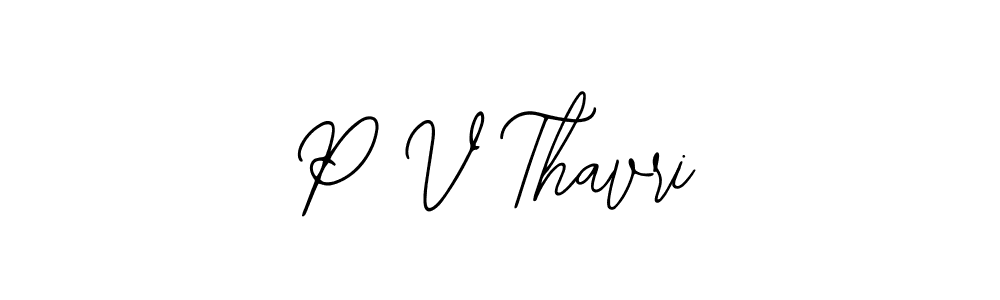 Best and Professional Signature Style for P V Thavri. Bearetta-2O07w Best Signature Style Collection. P V Thavri signature style 12 images and pictures png