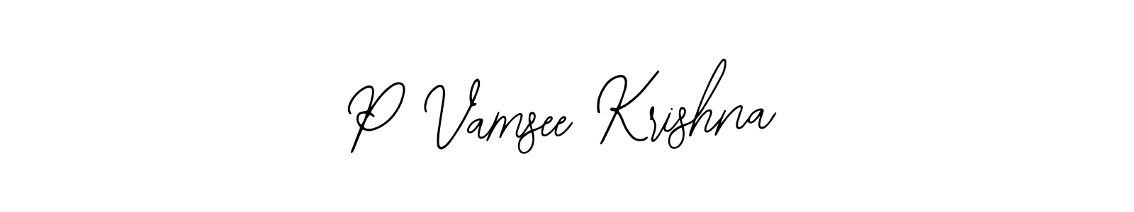 It looks lik you need a new signature style for name P Vamsee Krishna. Design unique handwritten (Bearetta-2O07w) signature with our free signature maker in just a few clicks. P Vamsee Krishna signature style 12 images and pictures png