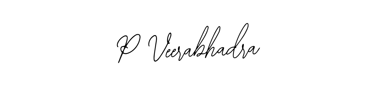Best and Professional Signature Style for P Veerabhadra. Bearetta-2O07w Best Signature Style Collection. P Veerabhadra signature style 12 images and pictures png