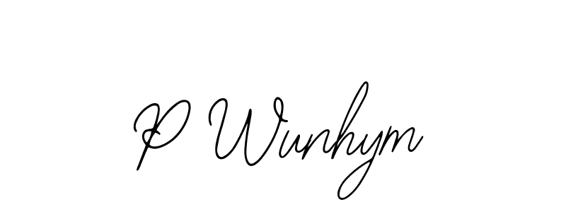 Also You can easily find your signature by using the search form. We will create P Wunhym name handwritten signature images for you free of cost using Bearetta-2O07w sign style. P Wunhym signature style 12 images and pictures png