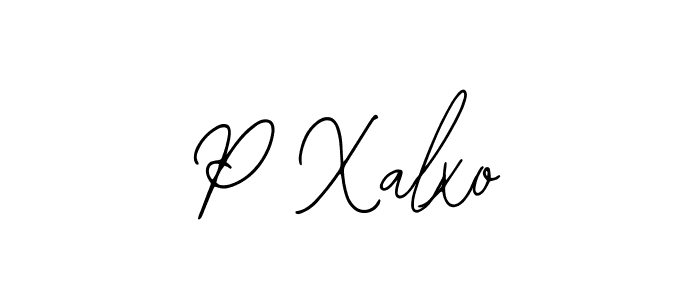 Also we have P Xalxo name is the best signature style. Create professional handwritten signature collection using Bearetta-2O07w autograph style. P Xalxo signature style 12 images and pictures png