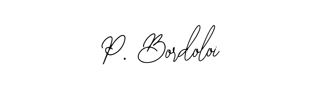 It looks lik you need a new signature style for name P. Bordoloi. Design unique handwritten (Bearetta-2O07w) signature with our free signature maker in just a few clicks. P. Bordoloi signature style 12 images and pictures png