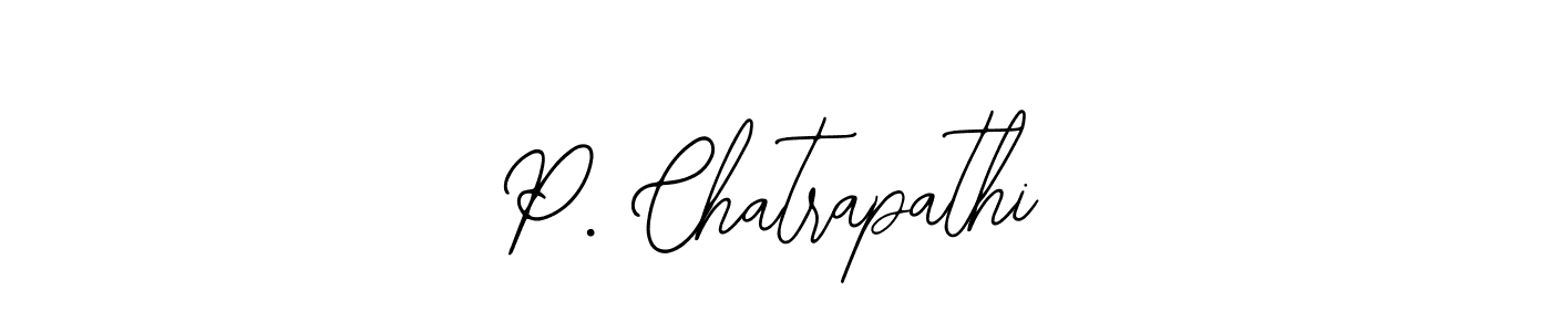 Similarly Bearetta-2O07w is the best handwritten signature design. Signature creator online .You can use it as an online autograph creator for name P. Chatrapathi. P. Chatrapathi signature style 12 images and pictures png