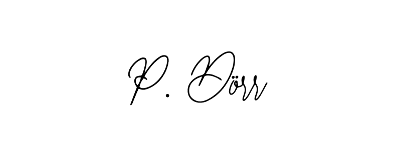 Design your own signature with our free online signature maker. With this signature software, you can create a handwritten (Bearetta-2O07w) signature for name P. Dörr. P. Dörr signature style 12 images and pictures png