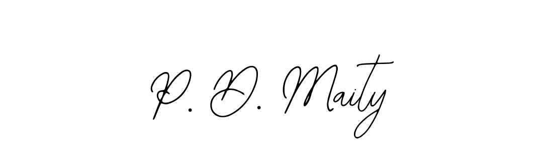 Check out images of Autograph of P. D. Maity name. Actor P. D. Maity Signature Style. Bearetta-2O07w is a professional sign style online. P. D. Maity signature style 12 images and pictures png