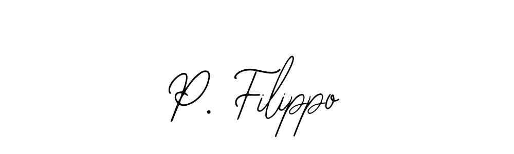 P. Filippo stylish signature style. Best Handwritten Sign (Bearetta-2O07w) for my name. Handwritten Signature Collection Ideas for my name P. Filippo. P. Filippo signature style 12 images and pictures png