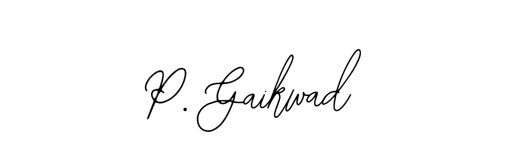 Make a short P. Gaikwad signature style. Manage your documents anywhere anytime using Bearetta-2O07w. Create and add eSignatures, submit forms, share and send files easily. P. Gaikwad signature style 12 images and pictures png