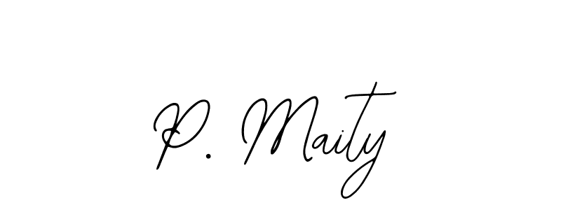 Similarly Bearetta-2O07w is the best handwritten signature design. Signature creator online .You can use it as an online autograph creator for name P. Maity. P. Maity signature style 12 images and pictures png