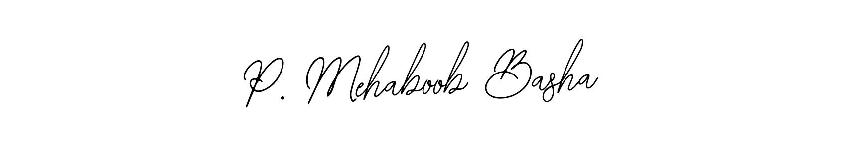 if you are searching for the best signature style for your name P. Mehaboob Basha. so please give up your signature search. here we have designed multiple signature styles  using Bearetta-2O07w. P. Mehaboob Basha signature style 12 images and pictures png