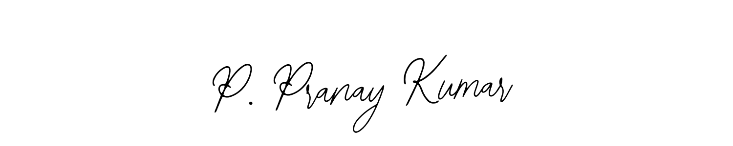 P. Pranay Kumar stylish signature style. Best Handwritten Sign (Bearetta-2O07w) for my name. Handwritten Signature Collection Ideas for my name P. Pranay Kumar. P. Pranay Kumar signature style 12 images and pictures png