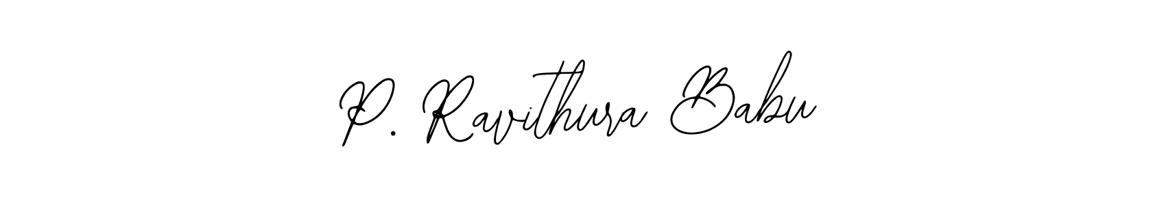 Best and Professional Signature Style for P. Ravithura Babu. Bearetta-2O07w Best Signature Style Collection. P. Ravithura Babu signature style 12 images and pictures png