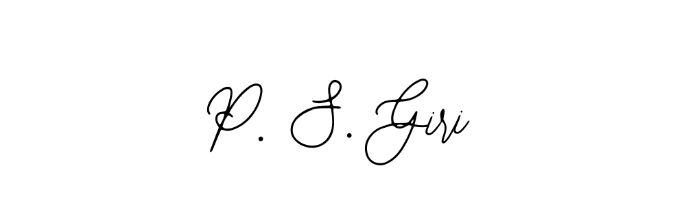 Make a beautiful signature design for name P. S. Giri. Use this online signature maker to create a handwritten signature for free. P. S. Giri signature style 12 images and pictures png