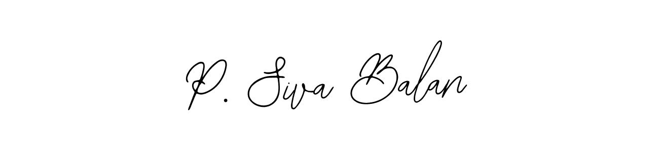 P. Siva Balan stylish signature style. Best Handwritten Sign (Bearetta-2O07w) for my name. Handwritten Signature Collection Ideas for my name P. Siva Balan. P. Siva Balan signature style 12 images and pictures png