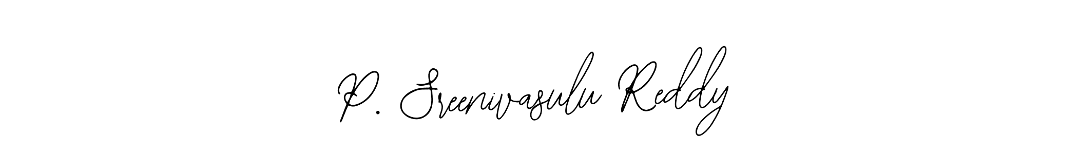It looks lik you need a new signature style for name P. Sreenivasulu Reddy. Design unique handwritten (Bearetta-2O07w) signature with our free signature maker in just a few clicks. P. Sreenivasulu Reddy signature style 12 images and pictures png