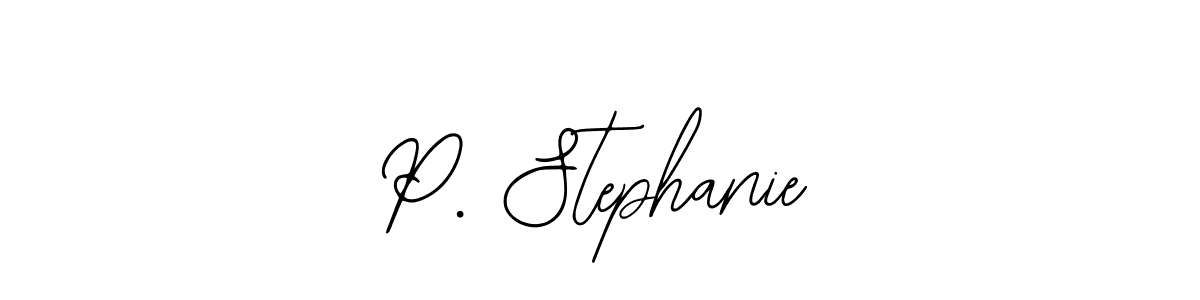 Also You can easily find your signature by using the search form. We will create P. Stephanie name handwritten signature images for you free of cost using Bearetta-2O07w sign style. P. Stephanie signature style 12 images and pictures png